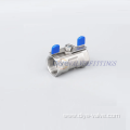 Stainless Steel BSP 1 Piece Ball Valve